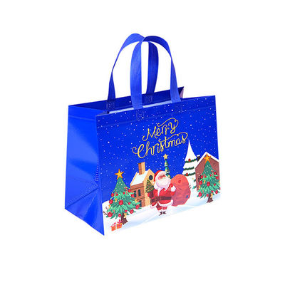 Printed Laminated Non Woven Christmas Bags Non Woven Shopping Bags Wholesale Factory