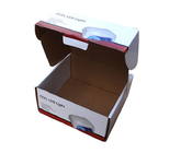 Custom Folded E-Flute Corrugated Cardboard Shipping Box Packaging Supplier