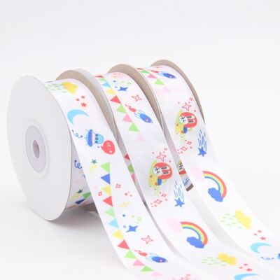 Dobra cena. Custom Printed Satin Ribbon with Logo | Personalized Polyester Satin Ribbon W Internecie