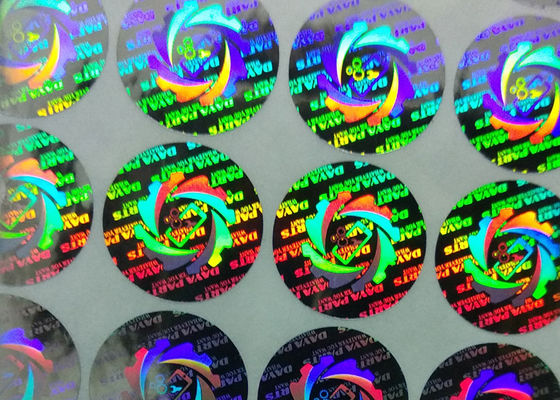 One Time Use 3D Laser Holographic Labels